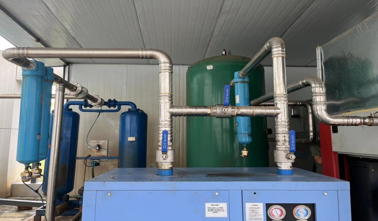 ?空壓機(jī)管路改造項(xiàng)目